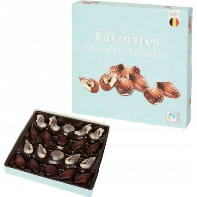 Favorites Mořské plody z pravé belgické čokolády 250 g – Zbozi.Blesk.cz