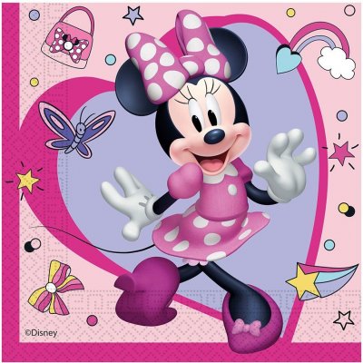 Procos ubrousky Minnie 33x33cm 20ks – Sleviste.cz