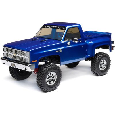 Axial SCX10 III Base Camp 4WD Chevy K10 1982 RTR modrý 1:10 – Zbozi.Blesk.cz