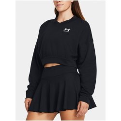 Under Armour Černá sportovní mikina UA Rival Terry OS Crop Crw