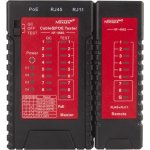 W-star Tester kabelů UTP WSNF468S, test POE, 802.3at, UTP/STP RJ45, RJ11 – Hledejceny.cz