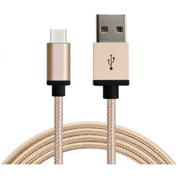 Connect IT CCA-3010-GD microUSB - USB, 1m, zlatý