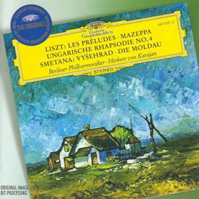 Liszt, Smetana / Berlínští filharmonici, Herbert Von Karajan - Les Préludes, Mazeppa / Ungarische Rhapsodie No. 4, Vyšehrad, Die Moldau CD – Hledejceny.cz