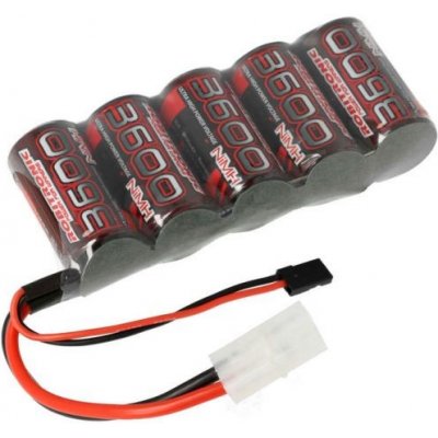 Robitronic NiMH baterie plochá RX 6.0 V 3600 mAh – Sleviste.cz