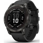Garmin Fenix 8 47mm Sapphire Solar Titanium Carbon Gray/Black 010-02906-11 – Zboží Živě
