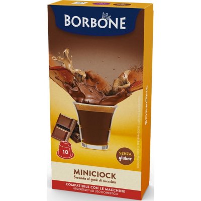 Caffé Borbone Instantní Mléčná Čokoláda kapsle do Nespresso 10 ks – Hledejceny.cz