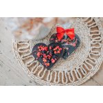Kamila Chocolates Srdce z hořké čokolády sypané lyofilizovaným ovocem 100 g – Hledejceny.cz
