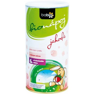 Babio Bio nápoj jahoda 45 porcí – Zboží Dáma