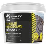 Den Braven DEBBEX Izolační bitumenový nátěr STŘECHA S-T4, 5 kg, černý CH00383 – Zboží Mobilmania