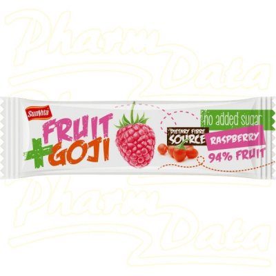 SunVita Fruit Goji ovocná tyčinka malina 30 g – Zbozi.Blesk.cz
