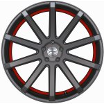 Corspeed Deville 10,5x22 5x112 ET30 gunmetal trim red – Hledejceny.cz