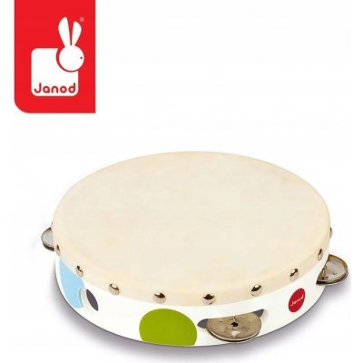 Janod tamburína Confetti s bubínkem – Zboží Dáma