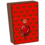 Clic Boxx Krabička na cigarety vzor SRDÍČKA – Zboží Dáma Clic Boxx Krabička na cigarety vzor SRDÍČKA – Zboží Dáma