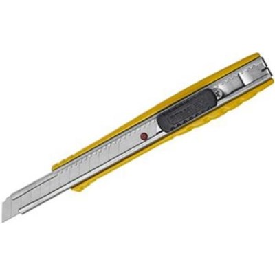 Stanley 0-10-411 - Nůž kovový výsuvný FatMax s odlamovací čepelí 9 mm a sponou na zavěšení – Zboží Mobilmania