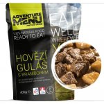 Adventure Menu hovězí guláš s bramborem 400 g – Zboží Dáma