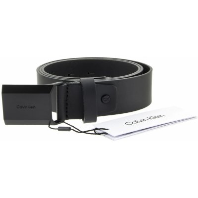Calvin Klein pánský kožený černý pásek K50K512336-BEH-632 – Zboží Mobilmania