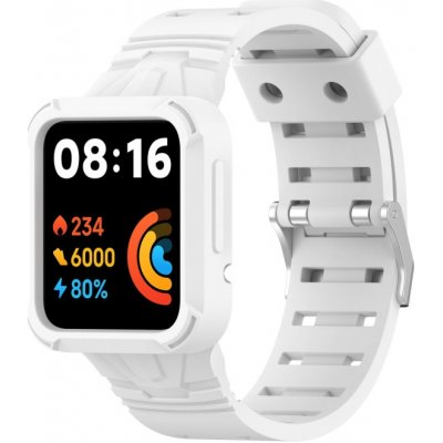 PROTEMIO 43957 GLACIER Ochranné pouzdro s řemínkem Xiaomi Redmi Watch 2 Lite bílé – Hledejceny.cz