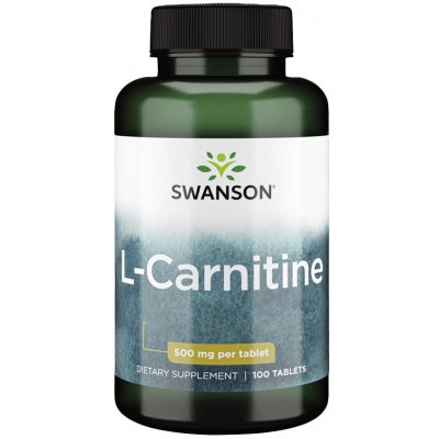 Swanson L-Carnitine 500 100 tablet – Hledejceny.cz