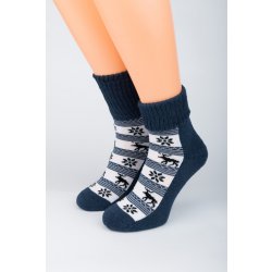 Gapo dámské zimní ponožky SOBÍK 1. 2. tmavý jeans