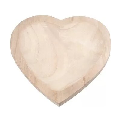 Maják Mísa 23x4,5x23,5cm srdce dřevěné dekorační – Hledejceny.cz