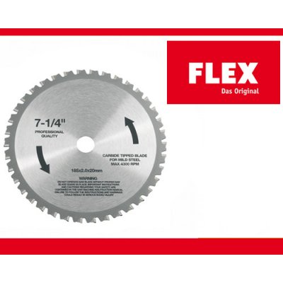 Flex Pilový kotouč 185,0x2,0x20mm SK38 na kov/ocel – Zboží Mobilmania