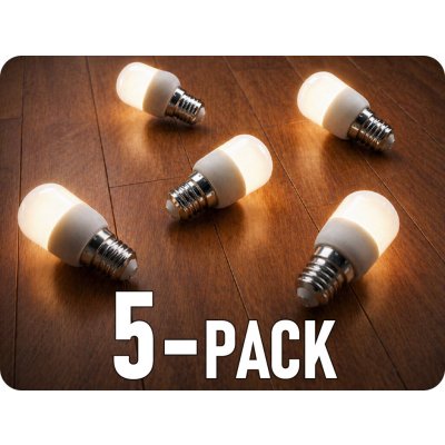 V-TAC E14 LED žárovka 2W, 180lm, Cree chip, ST26/5-PACK studená bílá – Hledejceny.cz