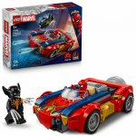 LEGO® Super Heroes 76336 Spider-Man a auto vs. venomizovaný Wolverine – Sleviste.cz