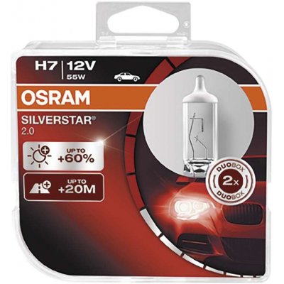 Osram Silverstar 64210SVS H7 PX26d 12V 55W – Zboží Mobilmania