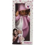 Hamiro miminko 40 cm pevné tělíčko růžovo-bílý obleček – Hledejceny.cz