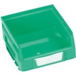 Manutan Plastový box 6,2 x 10,3 x 12 cm, zelený – Sleviste.cz