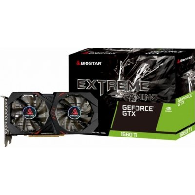Biostar GeForce GTX 1660 Ti 6GB GDDR6 VN1666TF69 – Hledejceny.cz
