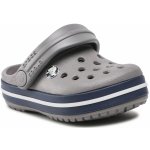 Crocs Crocband Clog T 207005 Šedá – Hledejceny.cz