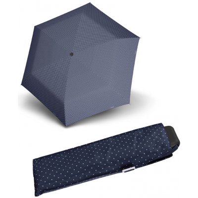 Doppler Carbonsteel Mini Slim Chic dámský skládací deštník tm.modrý – Zboží Mobilmania