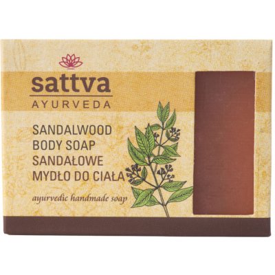 Sattva bylinné mýdlo se santalovým dřevem 125 g – Zboží Mobilmania