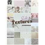 Creative Craft Group Sada oboustranných papírů Soft Textures 250 g/m2 24 ks A4 – Sleviste.cz