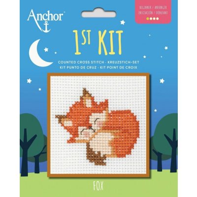 Anchor 1st Kit Cross Stitch Sada na vyšívání – Zboží Dáma