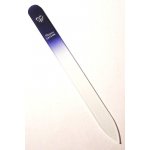Bohemia Crystal Skleněný pilník na nehty s potiskem 140 mm modrý – Zboží Mobilmania