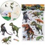 Teddies Samolepky na zeď dinosaurus XXL 3D v sáčku 38x63cm – Zboží Dáma