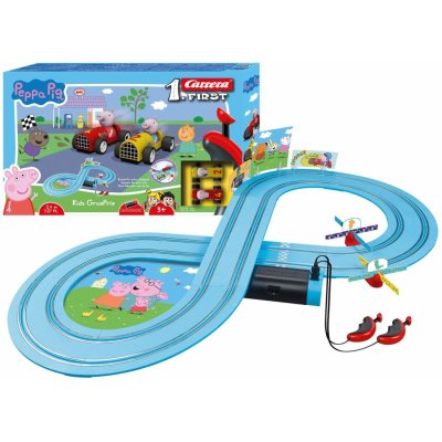 Carrera Autodráha Carrera First 63043 Prasátko Peppa – Zboží Dáma