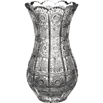 PB CRYSTAL Broušená křišťálová váza Bohemia Crystal - Pytel 80381/180mm. Bohatý brus Klasik. – Hledejceny.cz
