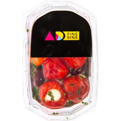 Fine Dine Papričky plněné sýrem 140 g – Zboží Dáma