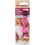 FLAMINGO Obojek pro kočku Castor s mašlí 1 x 20 - 35 cm – Zboží Dáma