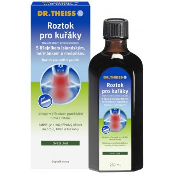 Dr.Theiss Roztok pro kuřáky 250 ml