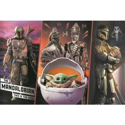 Star Trefl Wars -The Mandalorian: Tajemný Baby Yoda/300 dílků – Hledejceny.cz