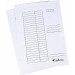 VICTORIA Desky s chlopněmi, bílé, karton, A4 – Zboží Živě