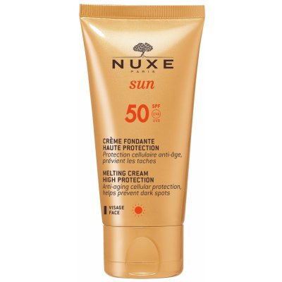 Nuxe Sun hedvábný krém na obličej SPF50 50 ml — Heureka.cz