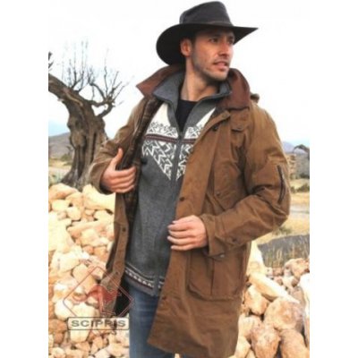 australská bunda Cossack jacket hnědá – Hledejceny.cz