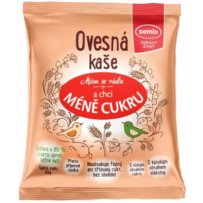 Semix Ovesná kaše 80% 65 g