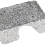Kvalitex Geometrie šedá WC předložka 60x50 cm – Zboží Dáma