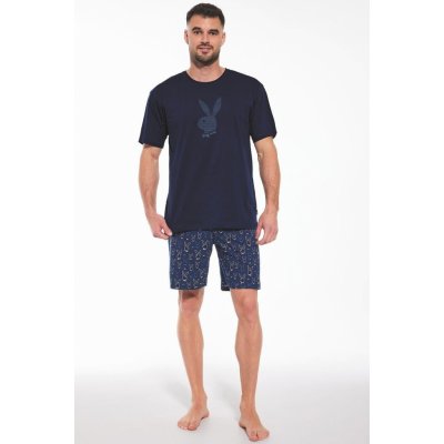 Cornette pánské pyžamo 326/190 playboy tmavě modrá – Zboží Dáma